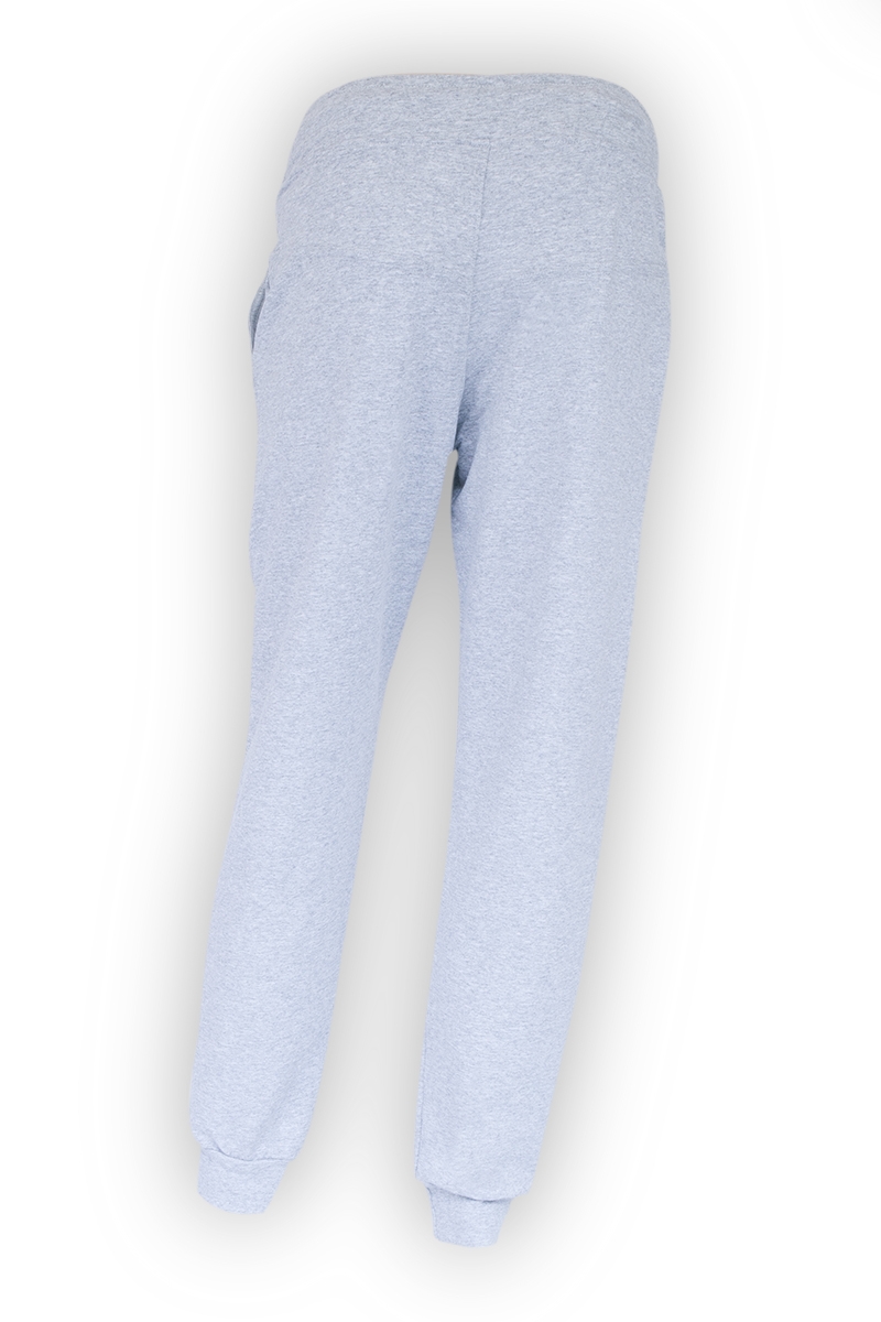 ONEKOR - Pantalone grigio con 3 cuori rossi